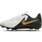 NIKE JR PHANTOM GX II CLUB FG/MG WHITE/BLACK-MTLC GOLD COIN Bild 3