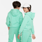 NIKE K NSW CLUB FLC HD FZ LS LBR EMERALD RISE/WHITE Bild 2