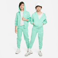 NIKE K NSW CLUB FLC HD FZ LS LBR EMERALD RISE/WHITE Bild 5