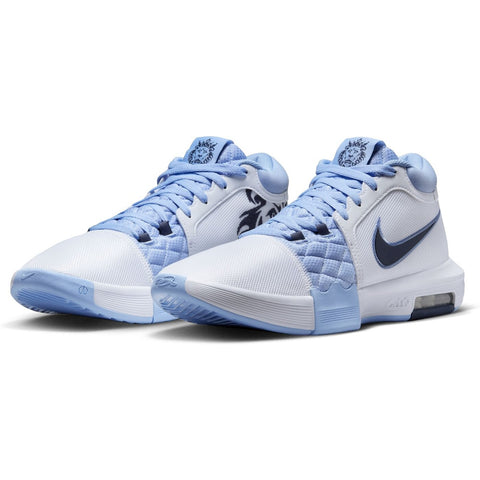 NIKE LEBRON WITNESS VIII WHITE/THUNDER BLUE-ALUMINUM Bild 4