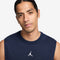 NIKE M J DF SPRT SLVLS TOP MIDNIGHT NAVY/WHITE Bild 3