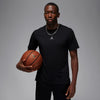 NIKE M J DF SPRT SS TOP BLACK/WHITE Bild 1