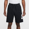 NIKE M NK CLUB ALUMNI FT SHORT BLACK/BLACK/WHITE Bild 1