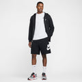NIKE M NK CLUB ALUMNI FT SHORT BLACK/BLACK/WHITE Bild 3