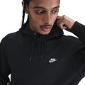 NIKE M NK CLUB BB PO HOODIE BLACK/BLACK/WHITE Bild 5