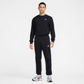 NIKE M NK CLUB FT CREW BLACK/WHITE Bild 3