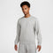 NIKE M NK CLUB FT CREW DK GREY HEATHER/WHITE Bild 1