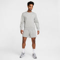 NIKE M NK CLUB FT CREW DK GREY HEATHER/WHITE Bild 3