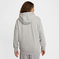 NIKE M NK CLUB FT FZ HOODIE DK GREY HEATHER/LT SMOKE GREY/ Bild 2