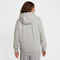 NIKE M NK CLUB FT FZ HOODIE DK GREY HEATHER/LT SMOKE GREY/ Bild 2