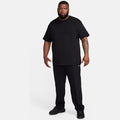 NIKE M NK CLUB KNIT OH PANT BLACK/WHITE Bild 3