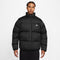NIKE M NK CLUB PUFFER JKT BLACK/WHITE Bild 1