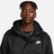 NIKE M NK CLUB STADIUM PARKA BLACK/WHITE Bild 3