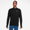 NIKE M NK DF ELMNT TOP HZ BLACK/REFLECTIVE SILV Bild 1