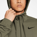 NIKE M NK DRY HOODIE FZ FLC DK GREY HEATHER/BLACK Bild 12