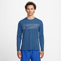 NIKE M NK DF UV MILER TOP LS FLASH COURT BLUE/REFLECTIVE SILV Bild 1