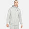 NIKE M NK DRY HOODIE FZ FLC DK GREY HEATHER/BLACK Bild 1