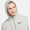 NIKE M NK DRY HOODIE FZ FLC DK GREY HEATHER/BLACK Bild 4