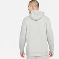NIKE M NK DRY HOODIE FZ FLC DK GREY HEATHER/BLACK Bild 5