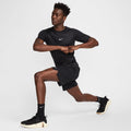 NIKE M NP BREATHE SLIM SS TOP BLACK/WHITE Bild 3