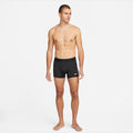 NIKE M NP DF SHORT 5 IN BLACK/WHITE Bild 3