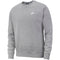 NIKE M NSW CLUB CRW BB DK GREY HEATHER/WHITE Bild 1