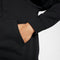NIKE M NSW CLUB HOODIE FZ BB BLACK/BLACK/WHITE Bild 3