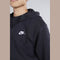 NIKE M NSW CLUB HOODIE FZ BB BLACK/BLACK/WHITE Bild 9