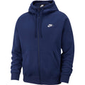 NIKE M NSW CLUB HOODIE FZ BB BLACK/BLACK/WHITE Bild 21