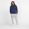 NIKE M NSW CLUB HOODIE PO BB BLACK/BLACK/WHITE Bild 11