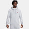 NIKE M NSW SP FLC FZ HOODIE BB WOLF GREY/WHITE Bild 1