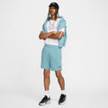 NIKE M NSW SW AIR SHORT FT DENIM TURQ/WHITE/BLACK Bild 4