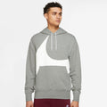 NIKE M NSW SWOOSH PO SBB HD DK GREY HEATHER/WHITE Bild 1