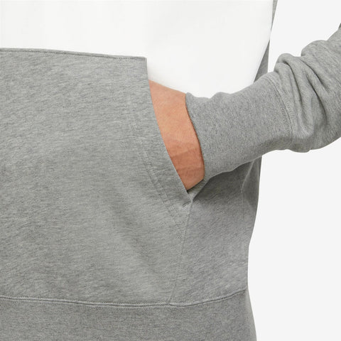 NIKE M NSW SWOOSH PO SBB HD DK GREY HEATHER/WHITE Bild 3