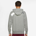 NIKE M NSW SWOOSH PO SBB HD DK GREY HEATHER/WHITE Bild 4