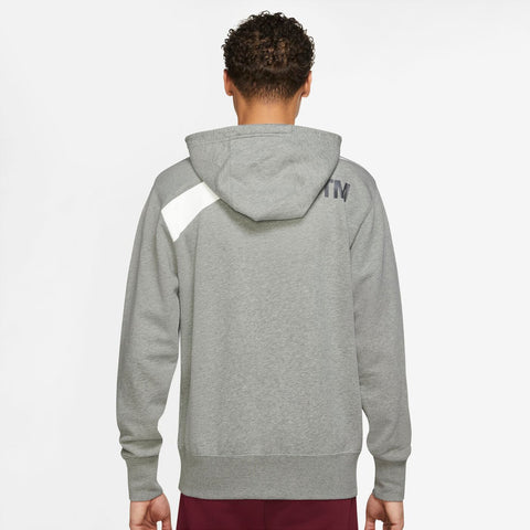 NIKE M NSW SWOOSH PO SBB HD DK GREY HEATHER/WHITE Bild 4