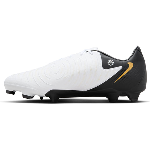 NIKE PHANTOM GX II ACADEMY FG/MG WHITE/BLACK-MTLC GOLD COIN Bild 2