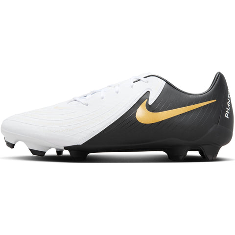 NIKE PHANTOM GX II ACADEMY FG/MG WHITE/BLACK-MTLC GOLD COIN Bild 3