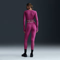 NIKE PRO DF 365 CROP LS HOT FUCHSIA/WHITE Bild 3