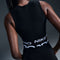 NIKE PRO DF 365 CROP TANK BLACK/WHITE Bild 6