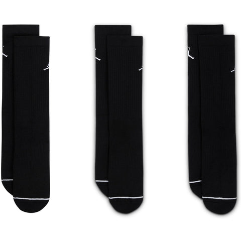 NIKE U J ED CUSH POLY CREW 3PR 144 BLACK/WHITE Bild 2