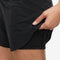 NIKE W NK BLISS DF MR 3IN 2N1 SHORT BLACK/REFLECTIVE SILV Bild 4