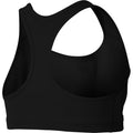 NIKE W NK DF SWSH 1PP BRA BLACK/WHITE Bild 2