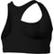 NIKE W NK DF SWSH 1PP BRA BLACK/WHITE Bild 2