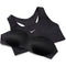 NIKE W NK DF SWSH 1PP BRA BLACK/WHITE Bild 5