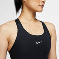 NIKE W NK DF SWSH 1PP BRA BLACK/WHITE Bild 6