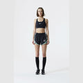 NIKE W NK DF SWSH 1PP BRA BLACK/WHITE Bild 9