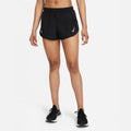 NIKE W NK DF TEMPO RACE SHORT BLACK/REFLECTIVE SILV Bild 1