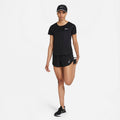 NIKE W NK DF TEMPO RACE SHORT BLACK/REFLECTIVE SILV Bild 8