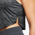 NIKE W NK ONE DF CRP TANK AOP BLACK/PEARL PINK/WHITE Bild 3